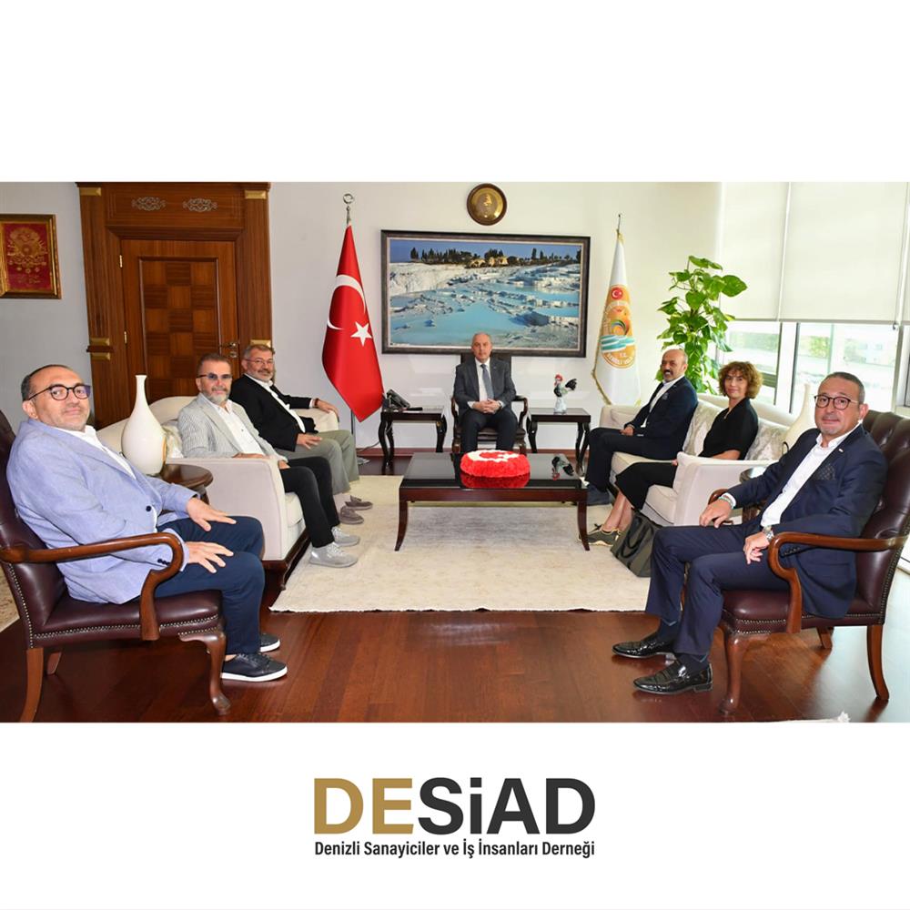 DESİAD Yönetim Kurulu olarak Denizli Valisi Sayın Ömer Faruk Coşkun'a hayırlı olsun ziyaretini gerçekleştirdik.
