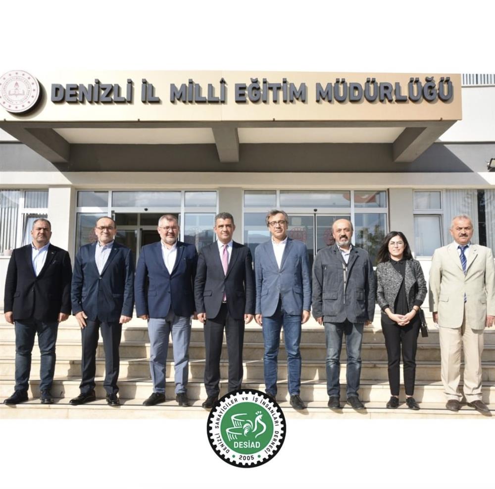 DESİAD, Denizli İl Milli Eğitim Müdürü Süleyman EKİCİ Ziyareti