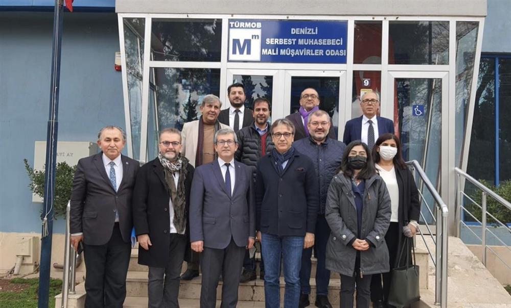 DESİAD olarak Denizli Serbest Muhasebeci Mali Müşavirler Odasını ziyaret ettik.