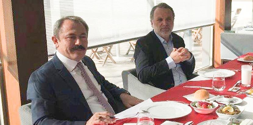 Ak Parti Denizli Milletvekili Sayın Şahin Tin ile Yemek