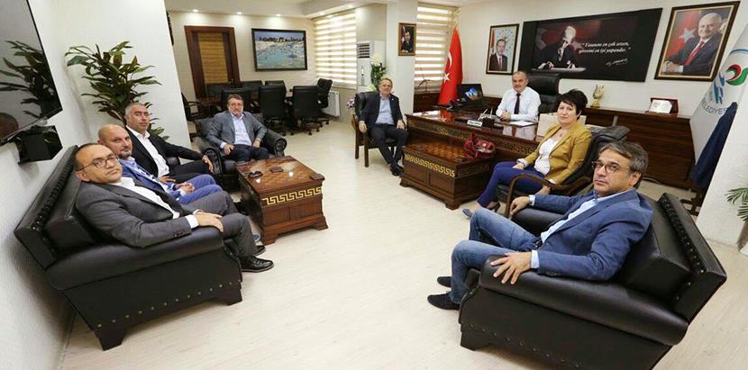 Denizli Pamukkale Belediye Başkanı Sayın Hüseyin Gürlesin'i Ziyaret