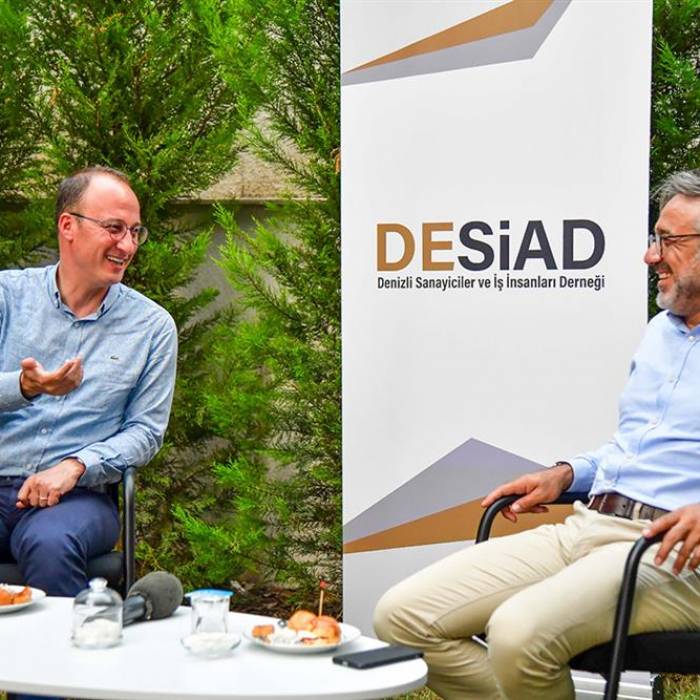 DESİAD Bahçe Sohbetleri Pamukkale Belediye Başkanı Avni Örki