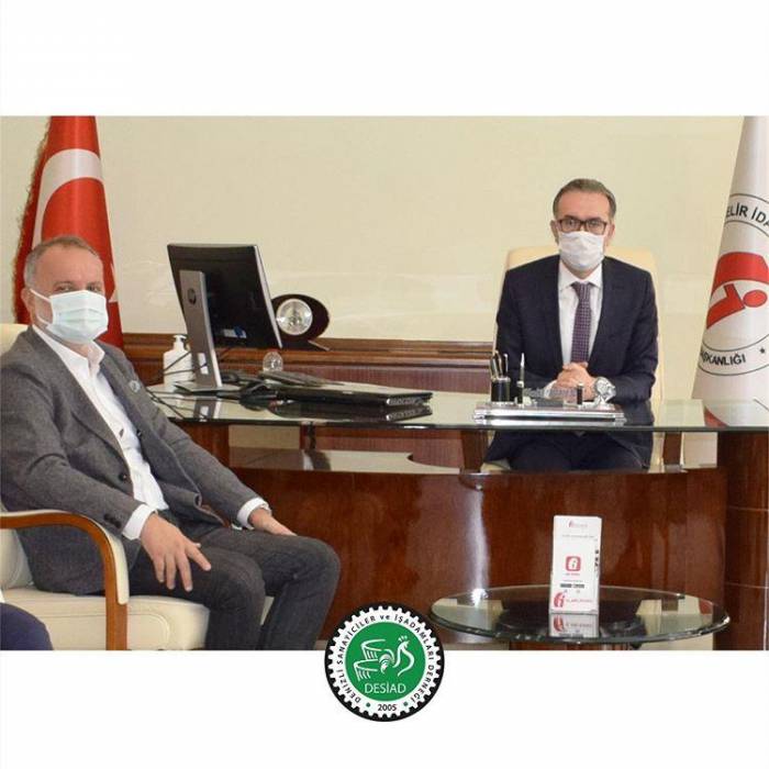 DESİAD Yönetim Kurulu olarak, Denizli Vergi Dairesi Başkanı Sayın Halil Tekin’e ziyaret gerçekleştirdik.