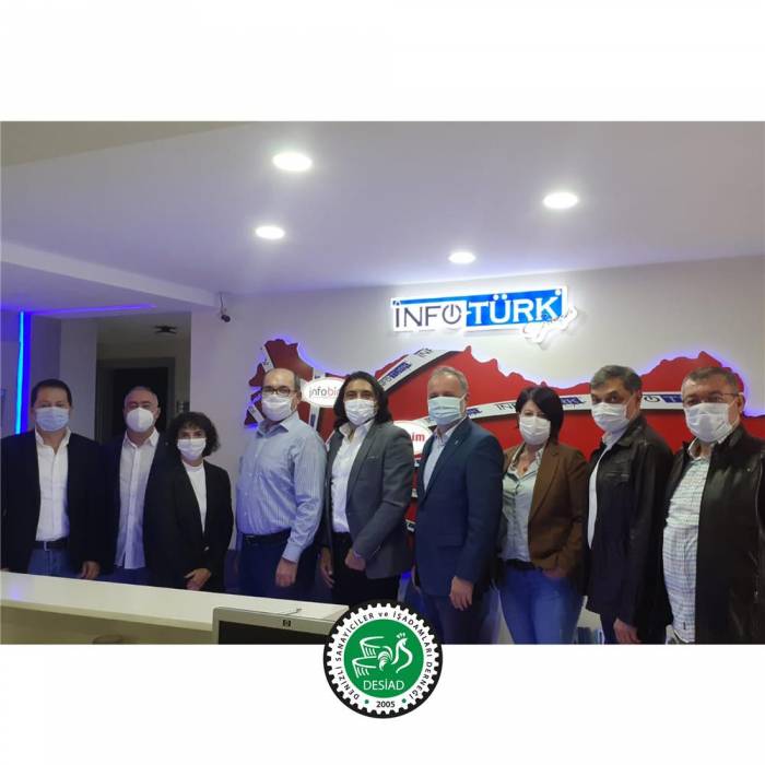 İnfotürk Bilgisayar Elektronik Hizmetleri San. ve Tic. Ltd. Şti. firma sahipleri Murat Tepeli ve Türker Aktekin’e ziyaret