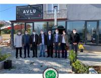 Sayın İlhan Özcan ve aramıza yeni katılan üyelerimiz Sayın Ali Bardakçı ve Sayın Erkut Erdoğan’ı ziyaret ettik.