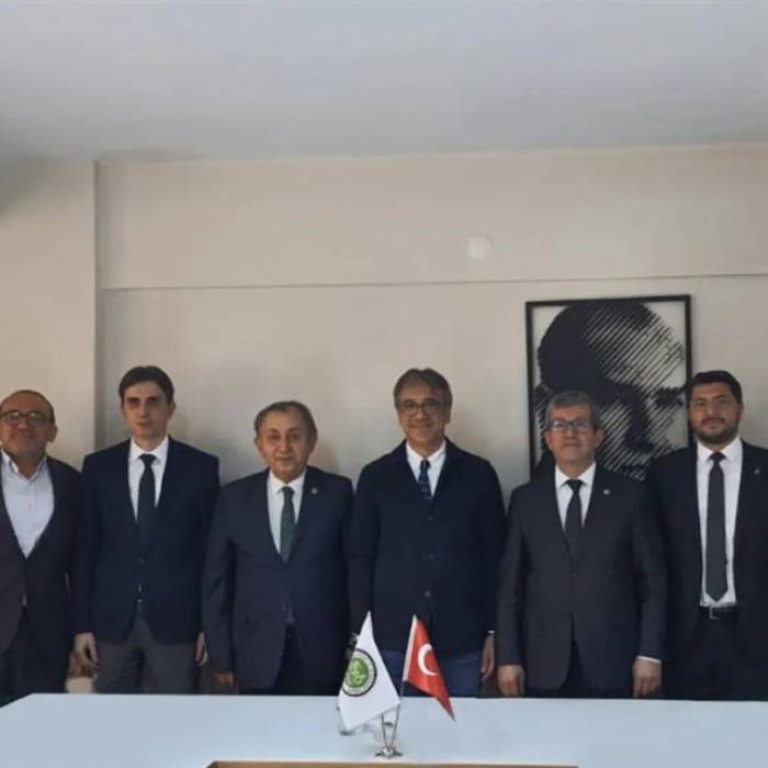 SMMMO Başkanı Adnan Selçuk ve beraberindeki heyete nazik ziyaretlerinden dolayı çok teşekkür ederiz.