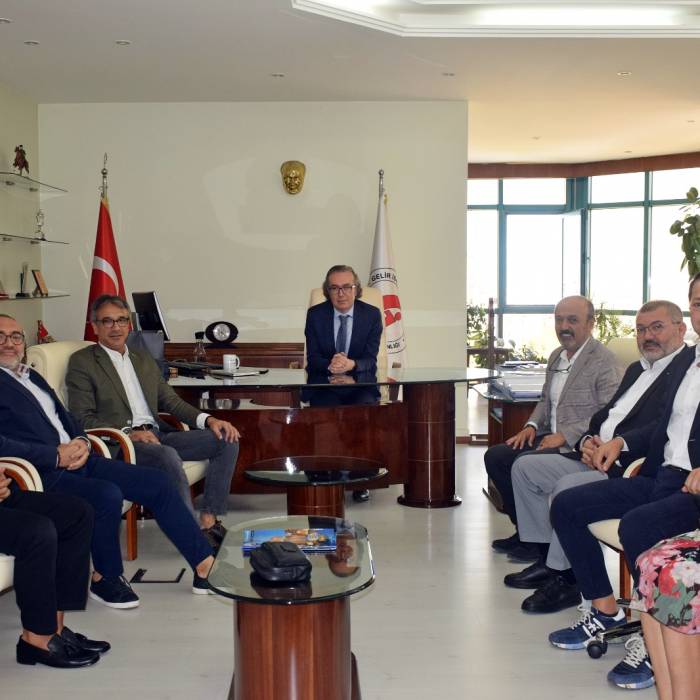 Denizli Vergi Dairesi Başkanı Sayın Halil Tekin’i ziyaret ettik.